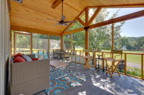 Guntersville Lake Home with Deck and Covered Boat Slip